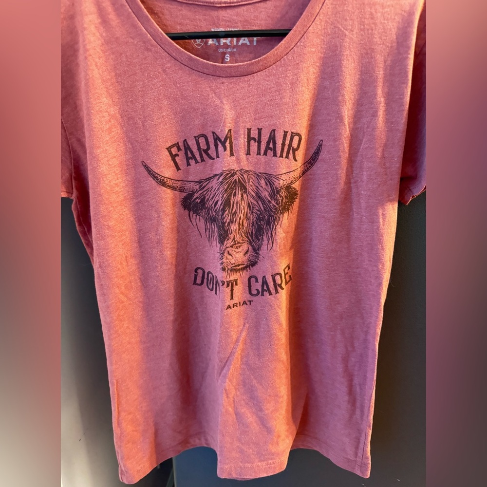 Ariat Tee-Highland cow